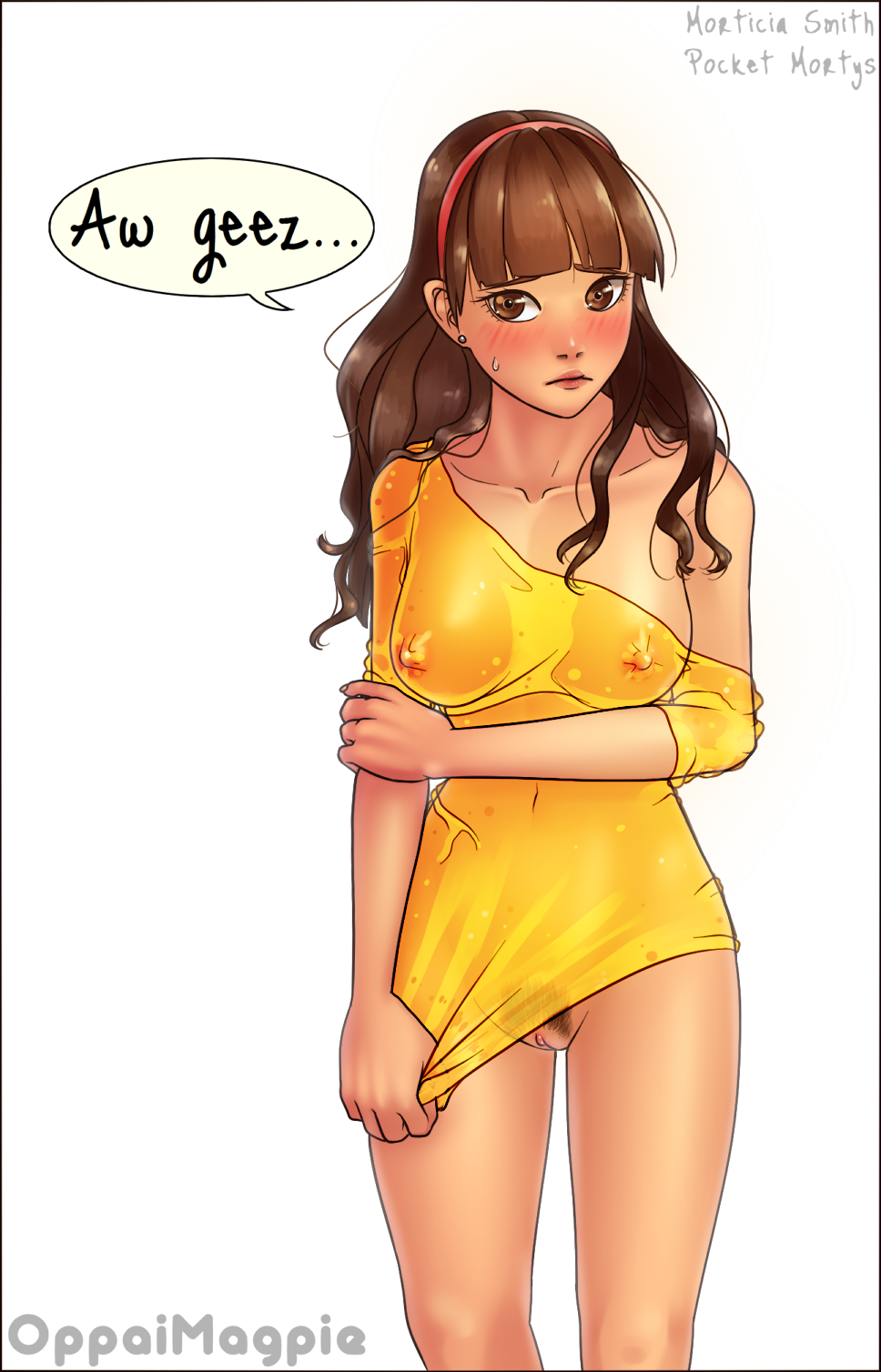 Morticia Smith (Pocket Mortys) Rule 34 Image