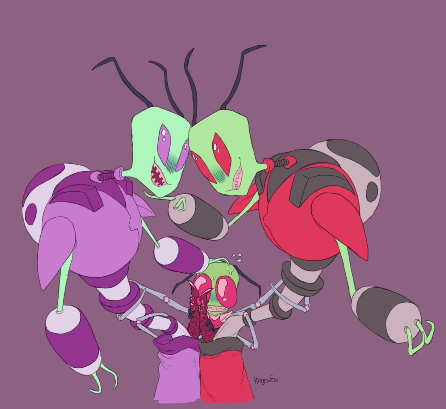 Almighty Tallest (Invader Zim) Rule 34 Image