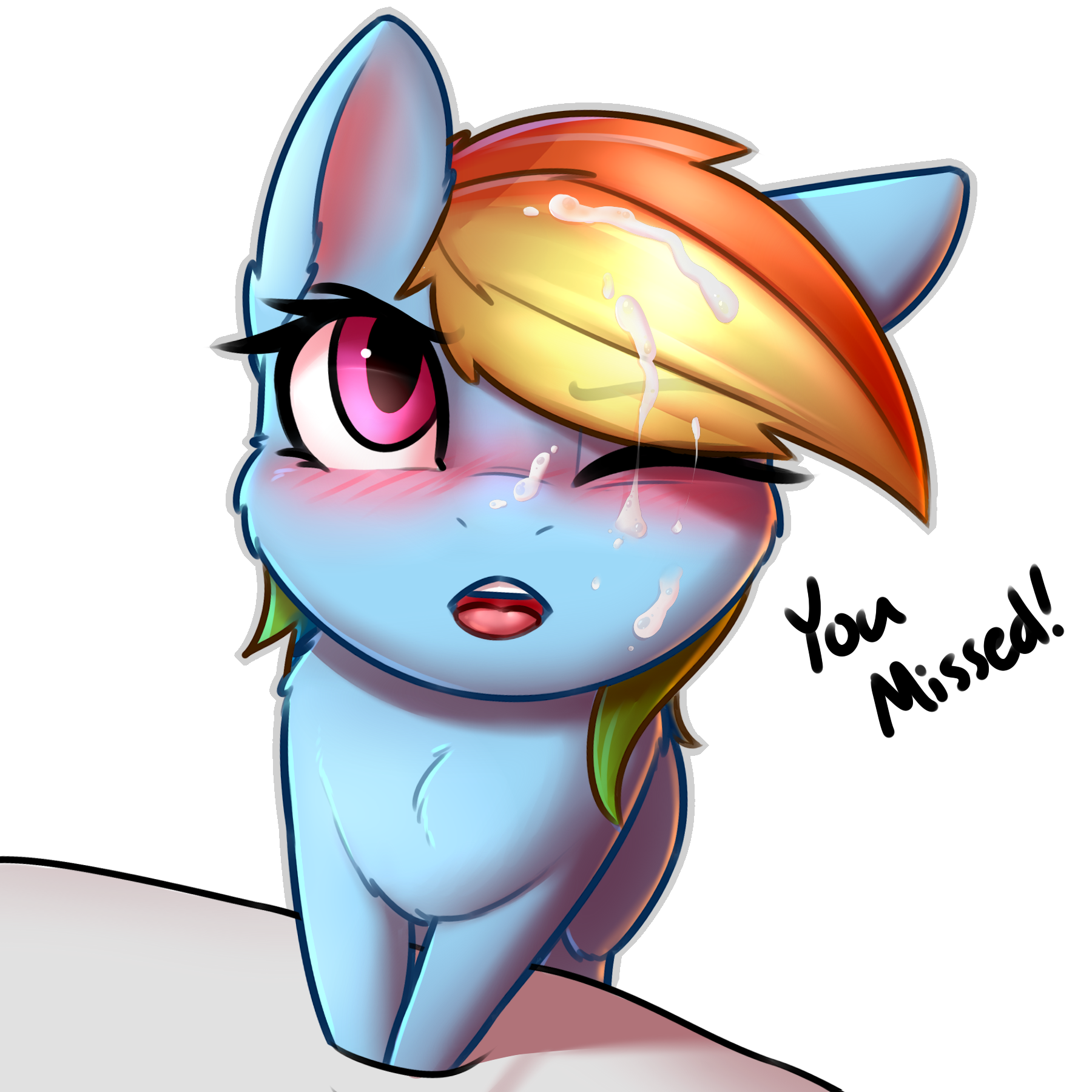 Rainbow Dash (Mlp) Rule 34 Image
