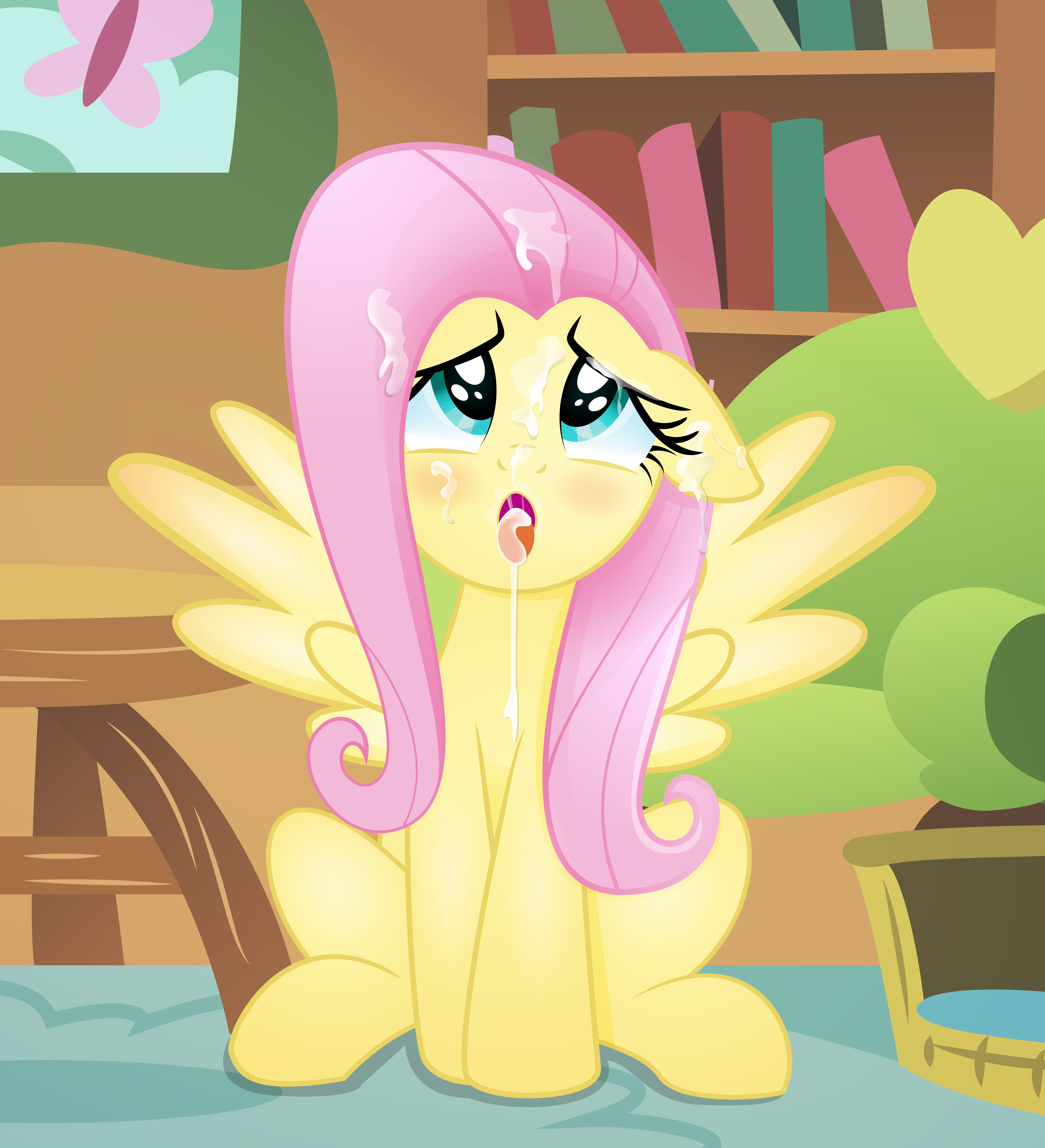 Fluttershy (Mlp) Rule 34 Image