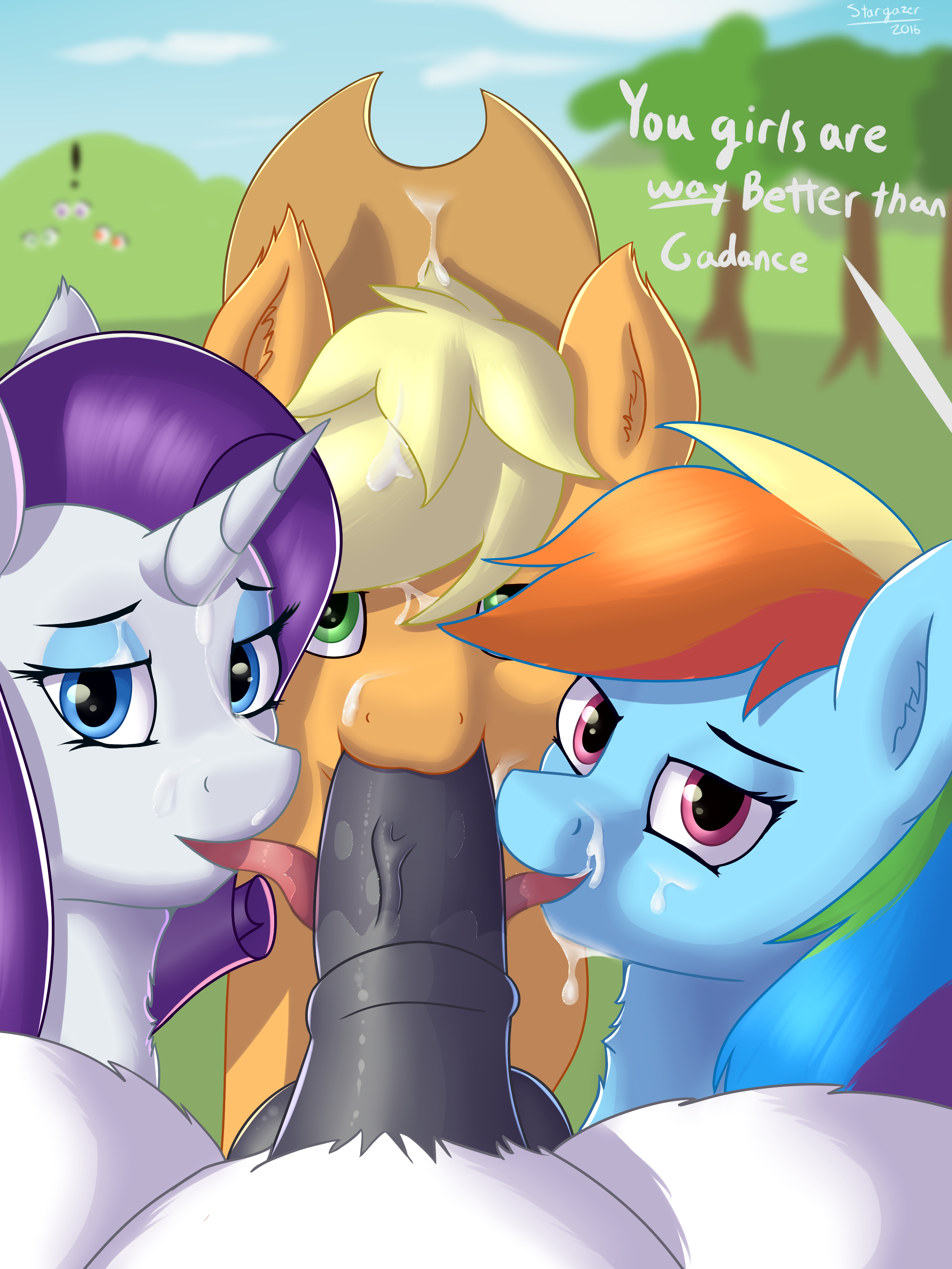 Applejack (Mlp) Rule 34 Image