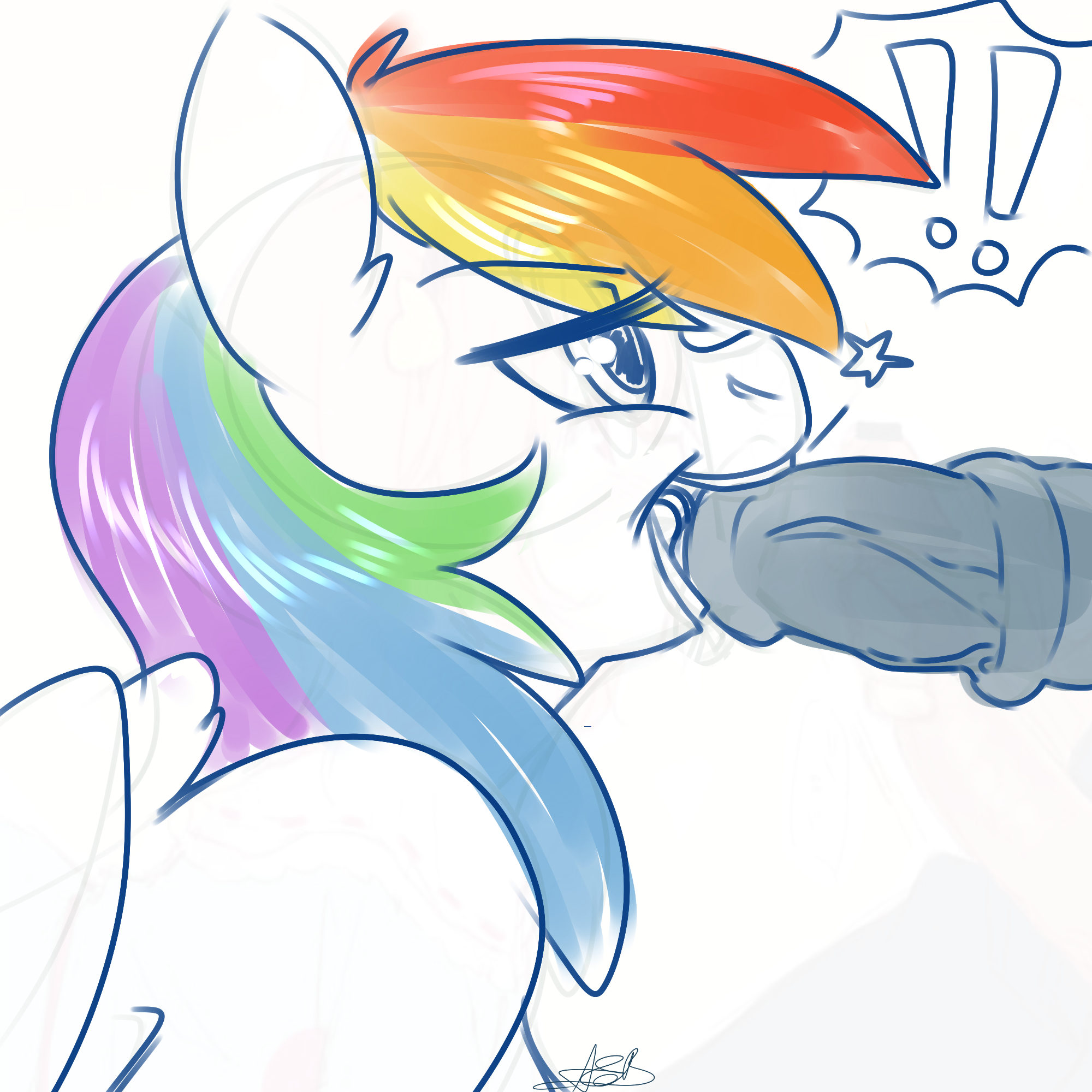Rainbow Dash (Mlp) Rule 34 Image