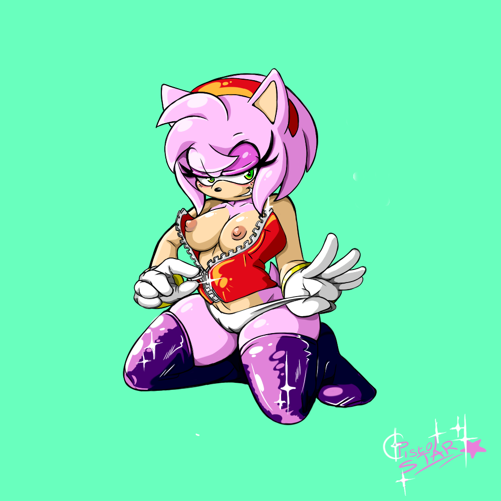 Amy Rose (Sonic (Series)) Rule 34 Image