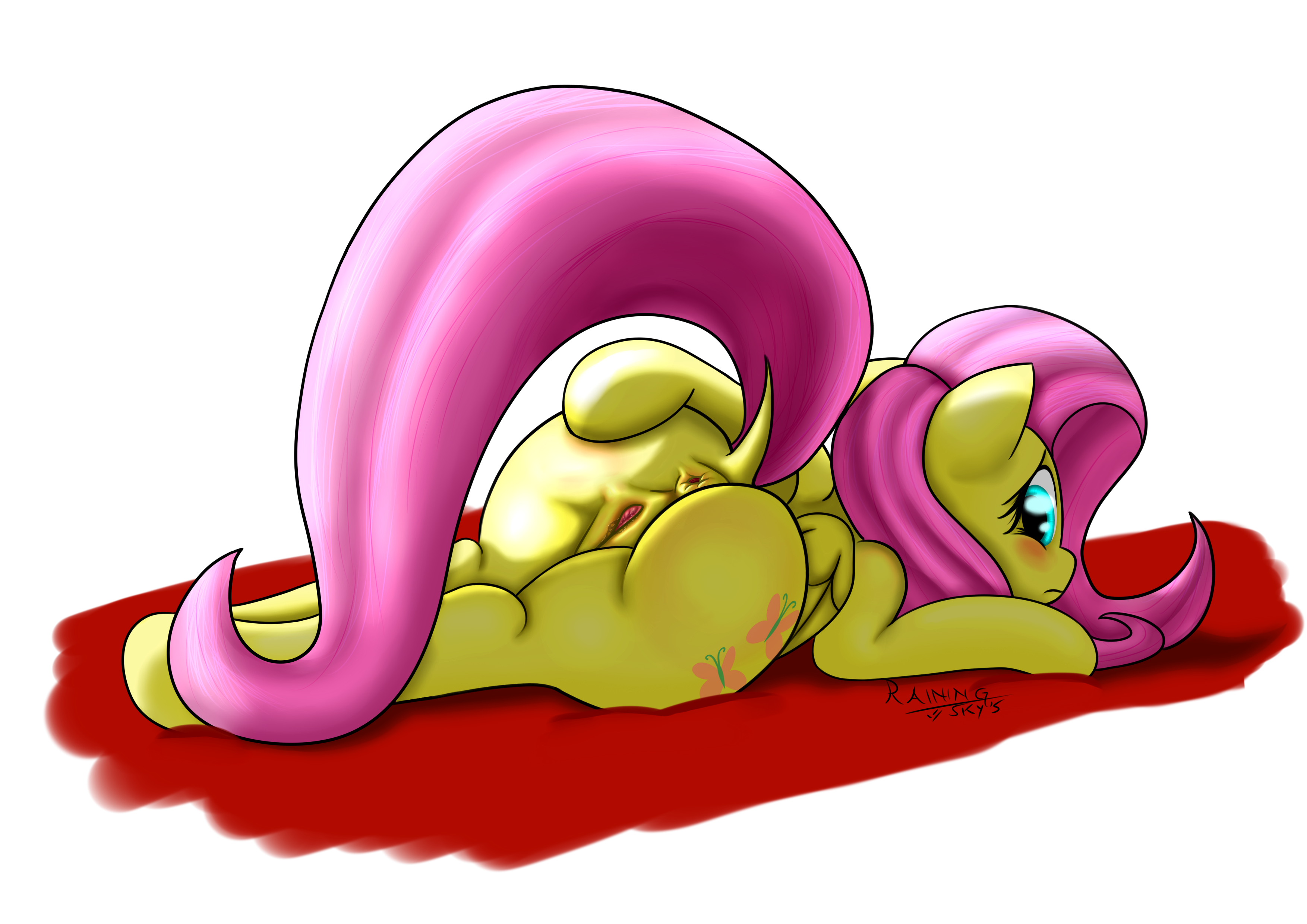 Fluttershy (Mlp) Rule 34 Image