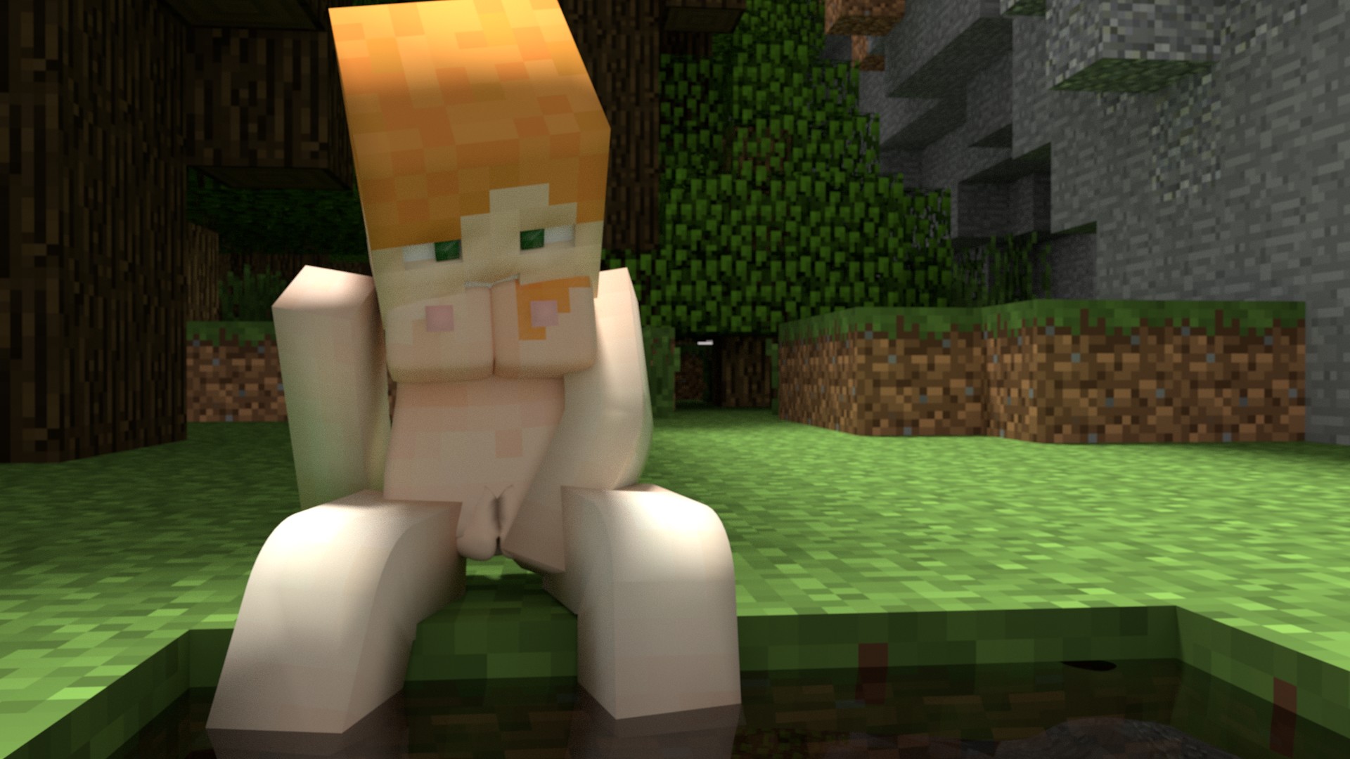 Alex (Minecraft) Rule 34 Image