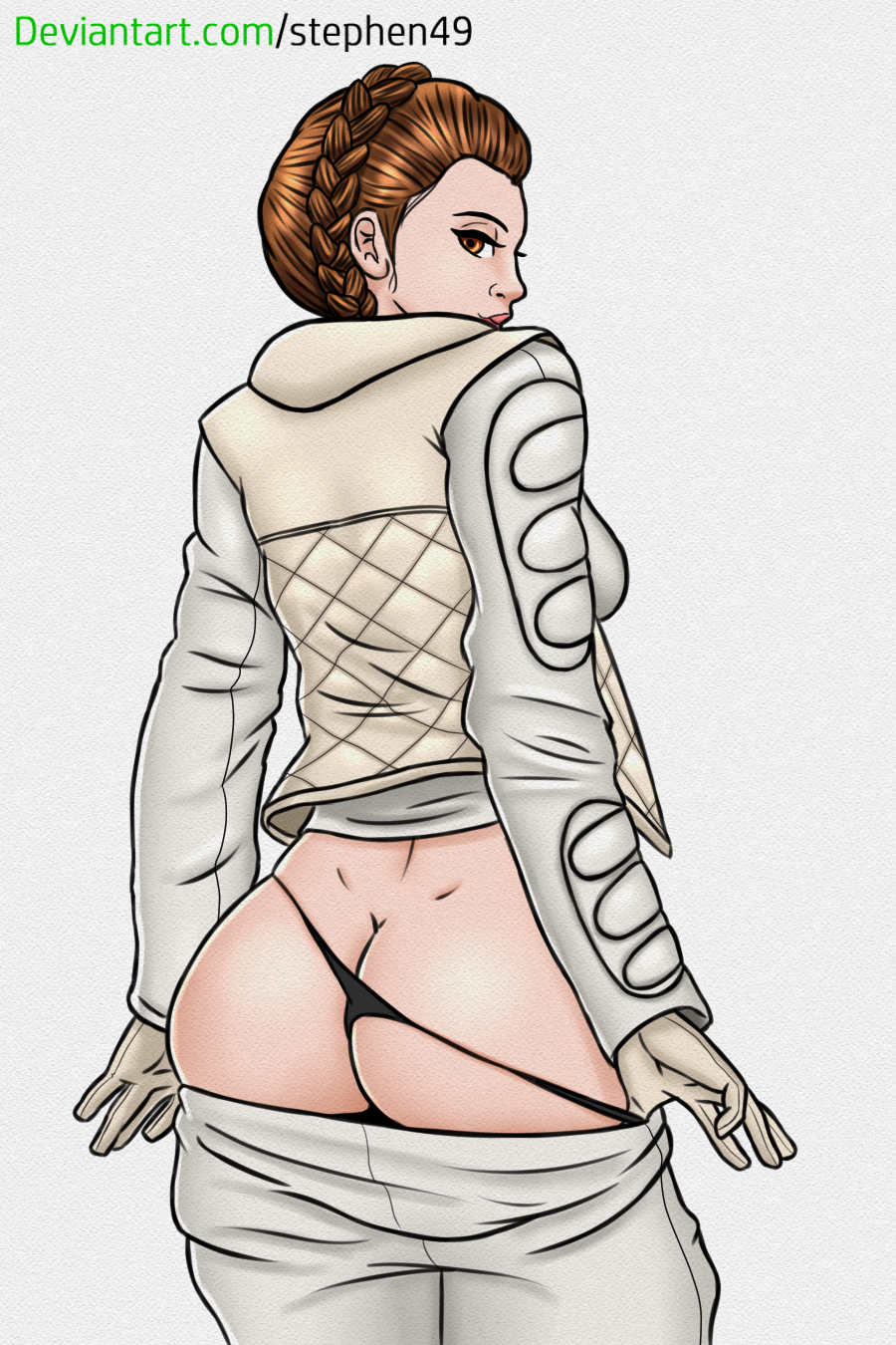 Princess Leia Organa (Star Wars) Rule 34 Image