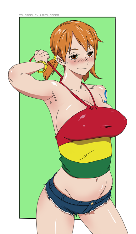 Nami (One Piece) Rule 34 Image