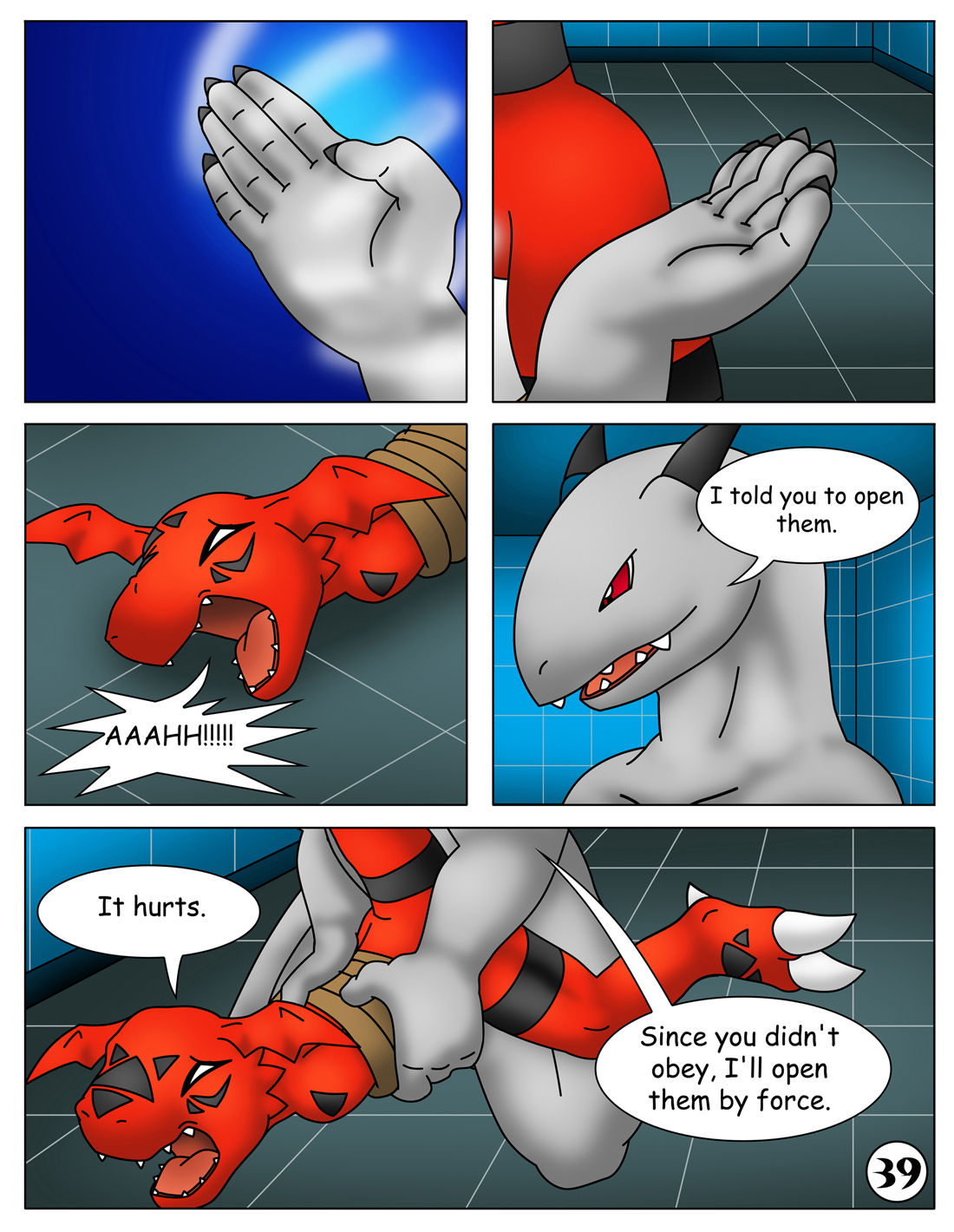 Guilmon (Digimon) Rule 34 Image
