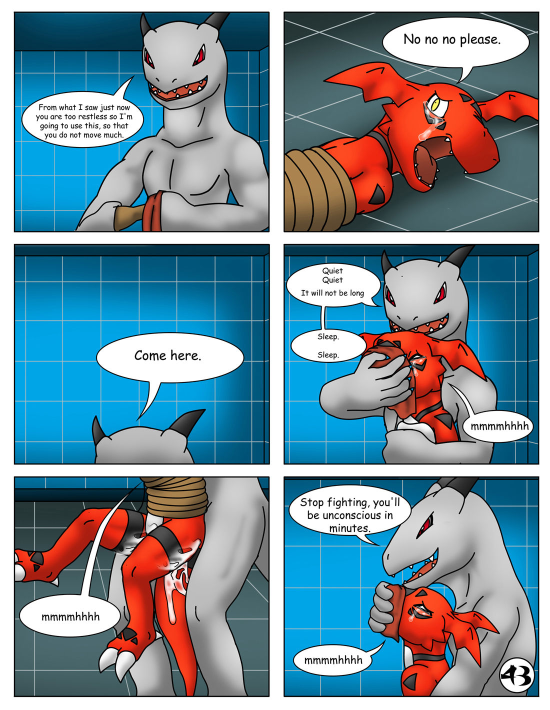Guilmon (Digimon) Rule 34 Image