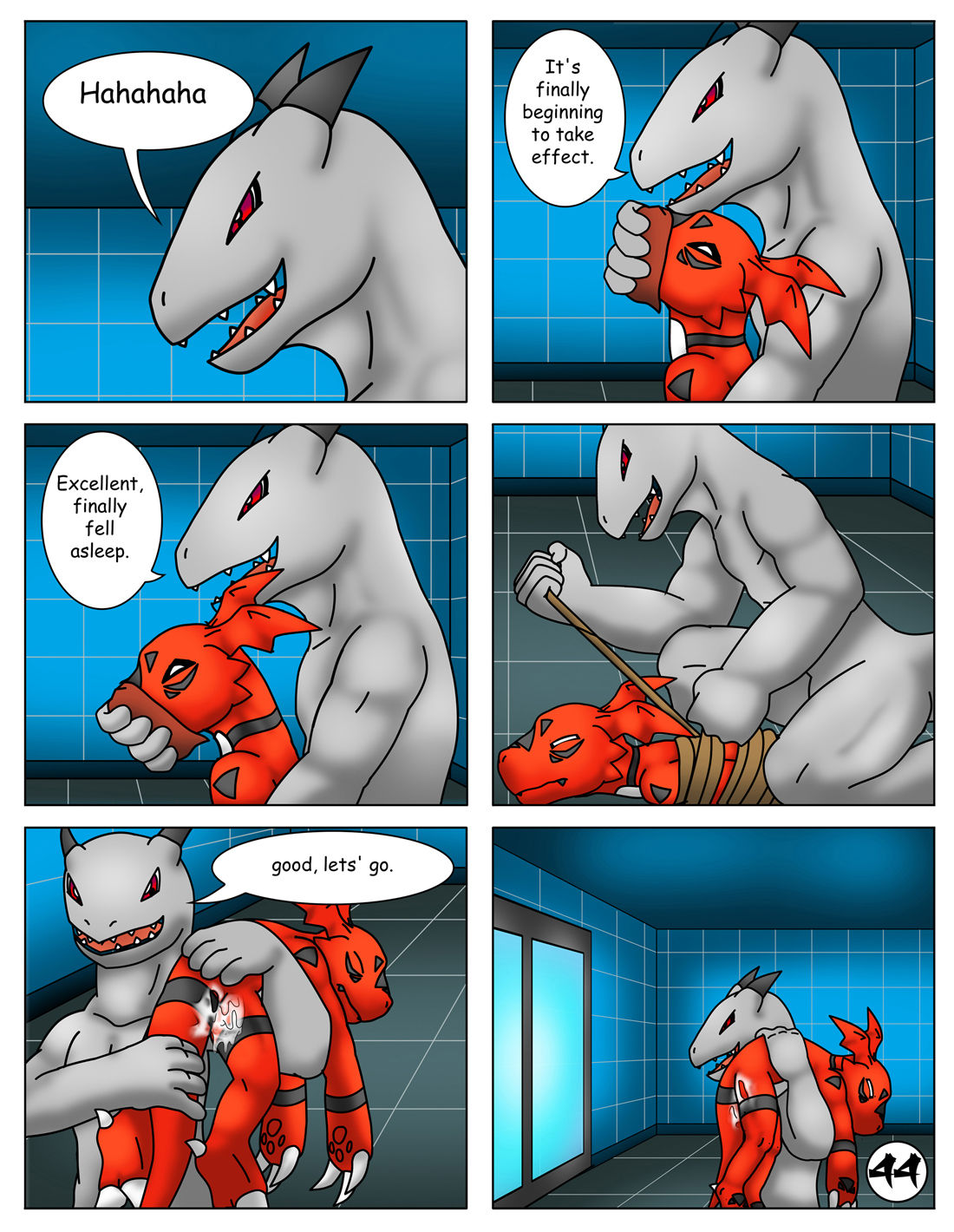 Guilmon (Digimon) Rule 34 Image