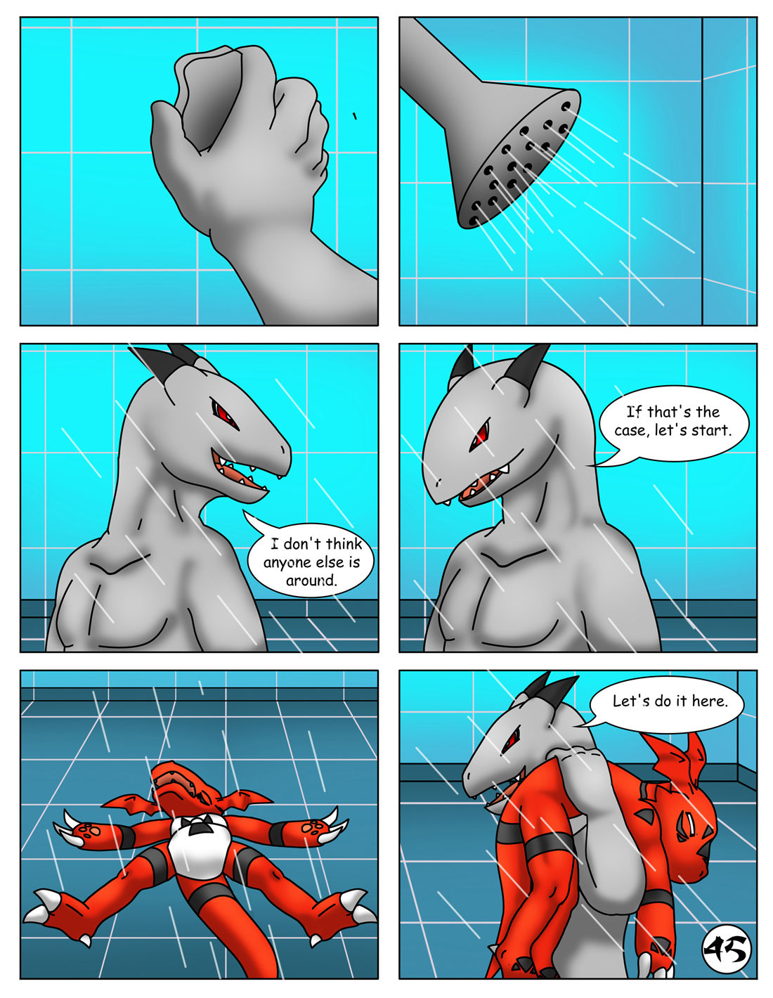 Guilmon (Digimon) Rule 34 Image