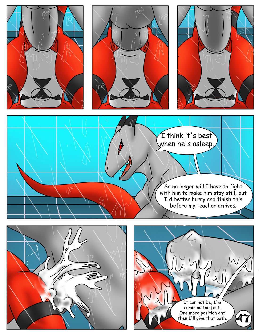 Guilmon (Digimon) Rule 34 Image