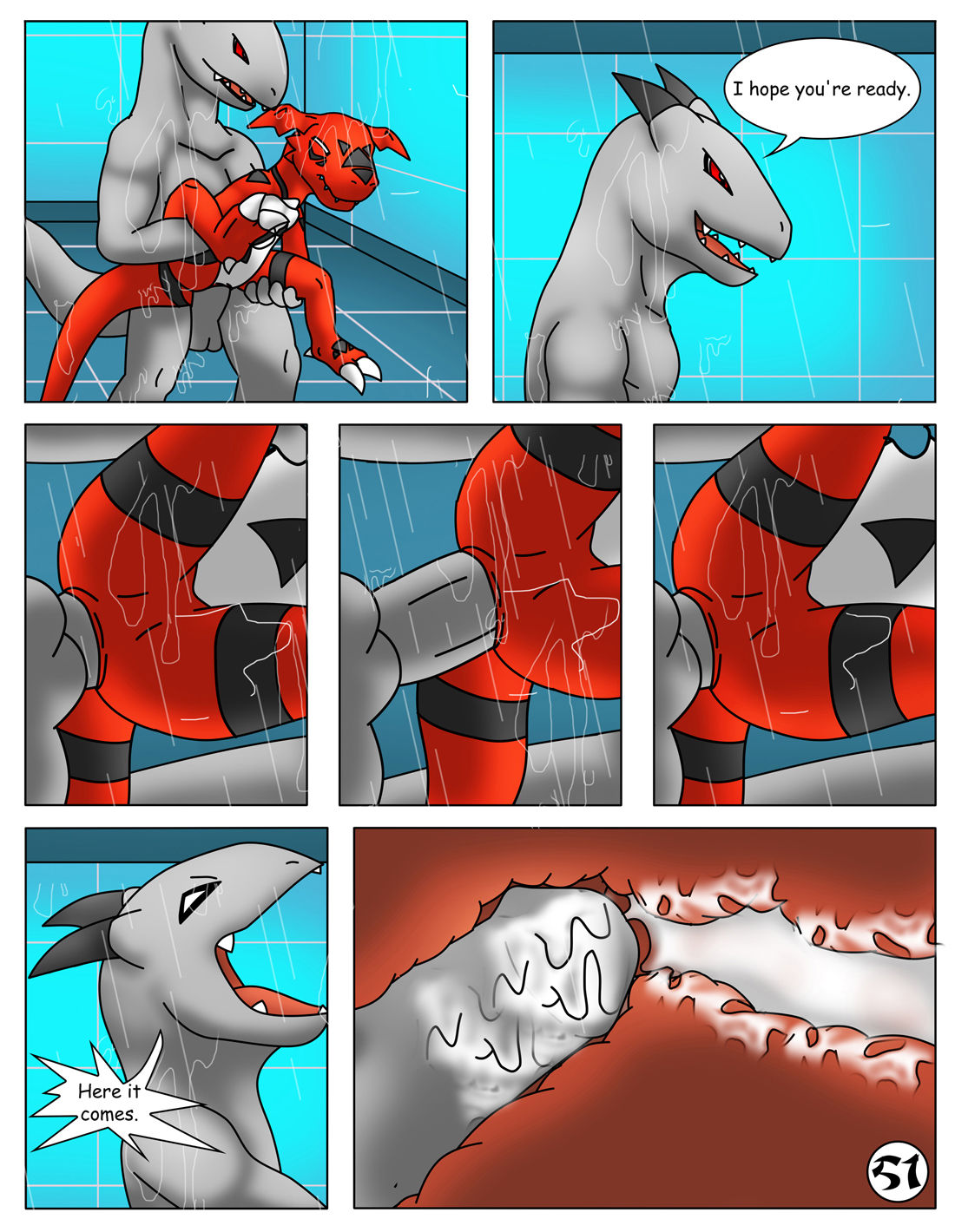 Guilmon (Digimon) Rule 34 Image