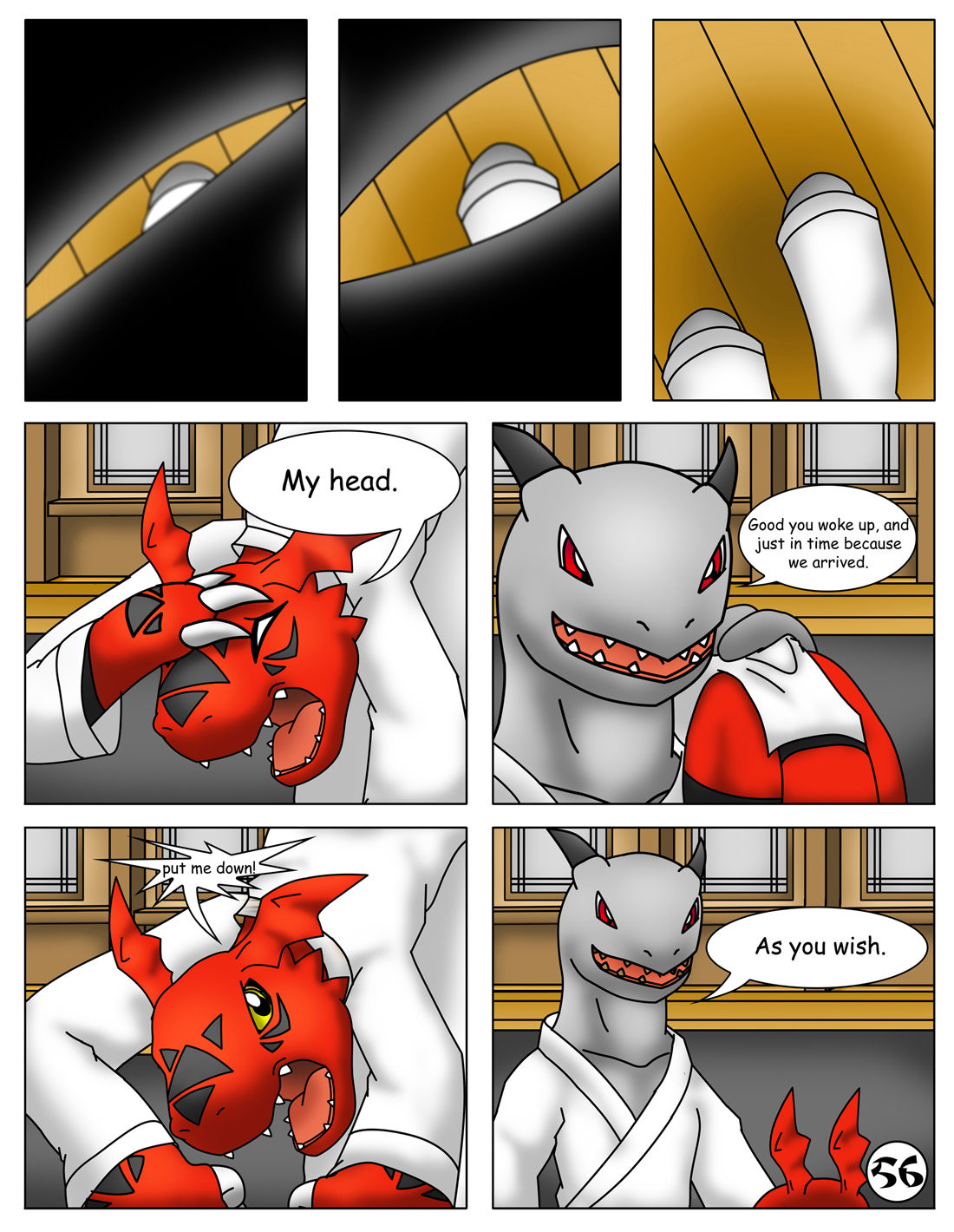 Guilmon (Digimon) Rule 34 Image