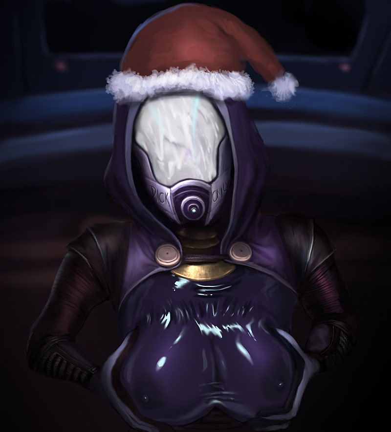 Quarian (Christmas) Rule 34 Image