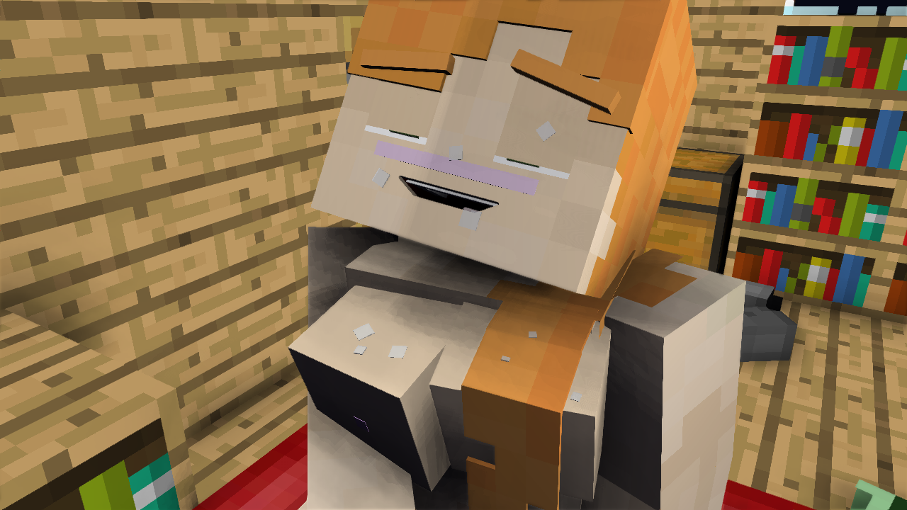 Alex (Minecraft) Rule 34 Image