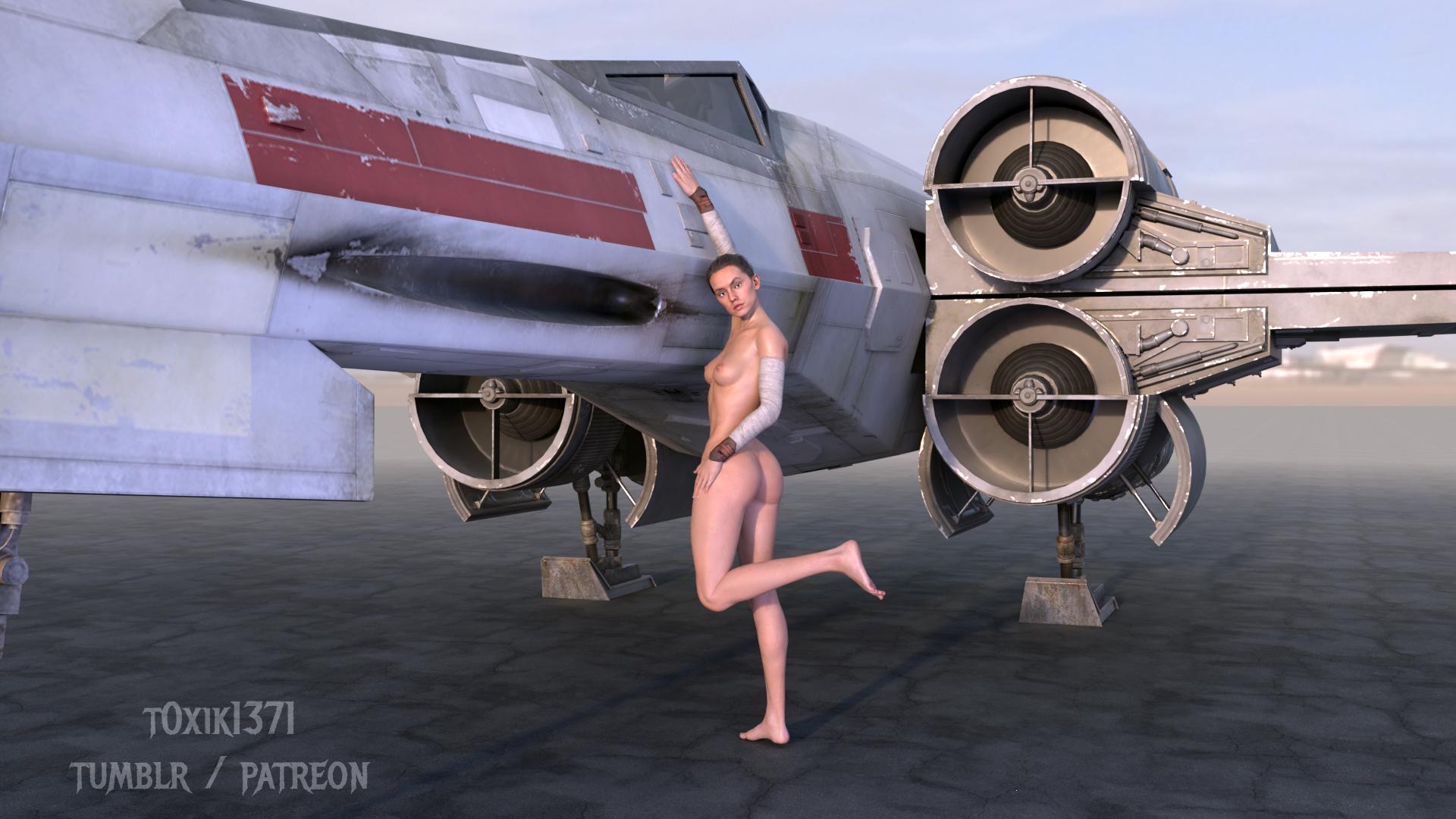 Rey (Star Wars) Rule 34 Image