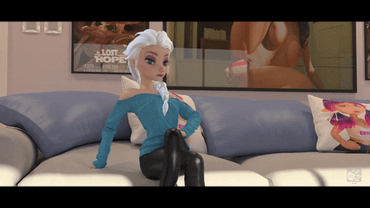 Elsa (Frozen) Rule 34 Image