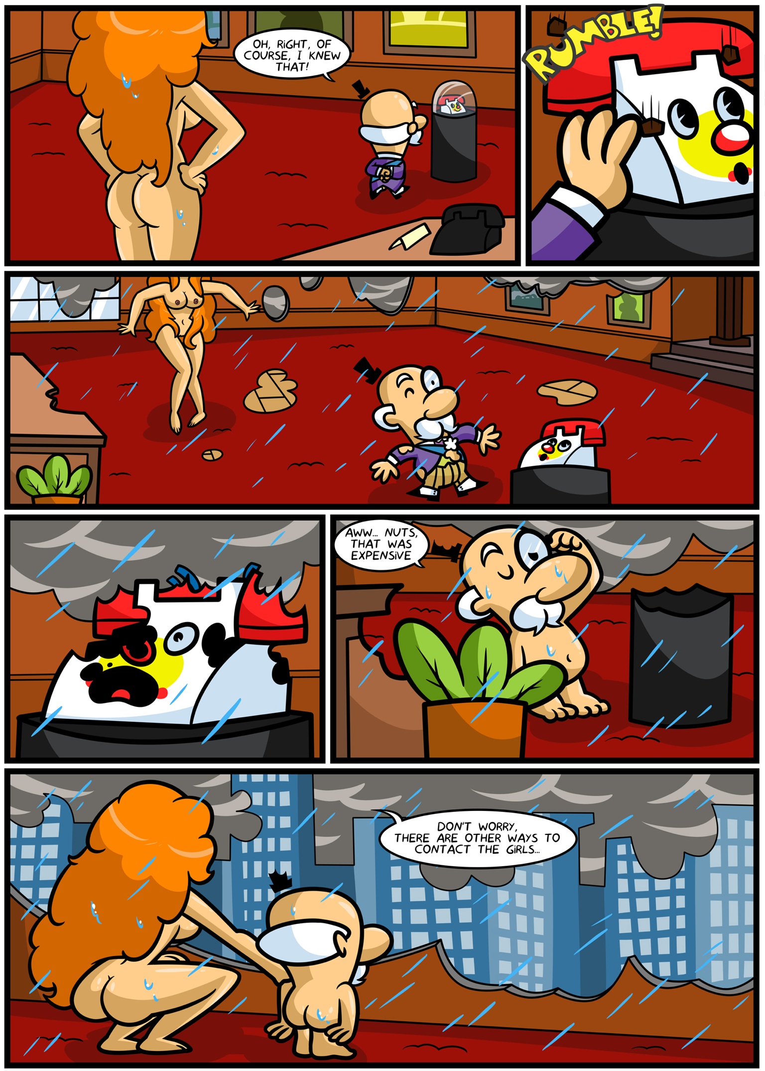 Mayor Mayor (Powerpuff Girls) Rule 34 Image