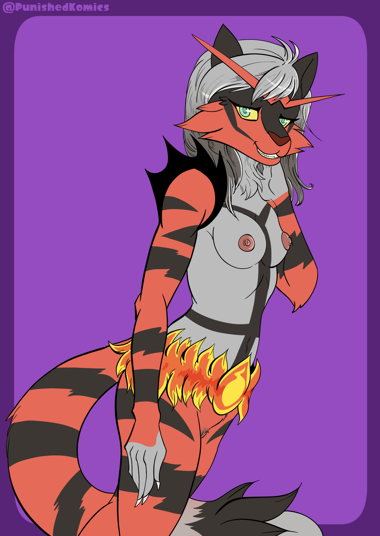 Female Incineroar (Nintendo) Rule 34 Image