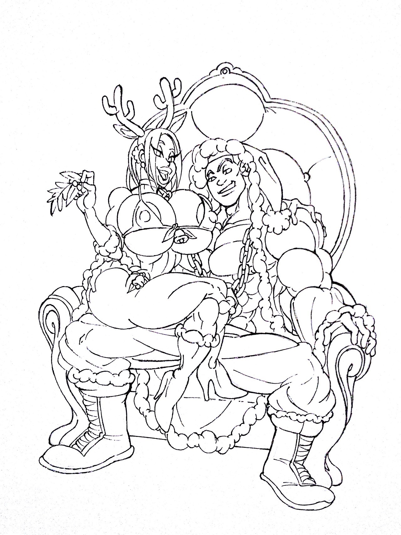 Original Character (Christmas) Rule 34 Image