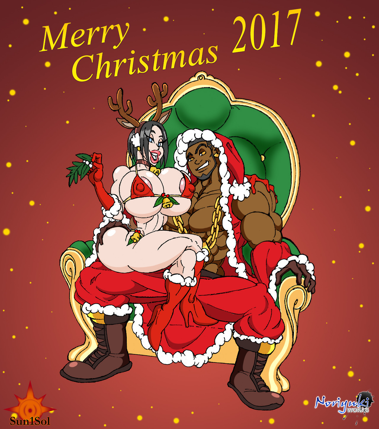 Original Character (Christmas) Rule 34 Image