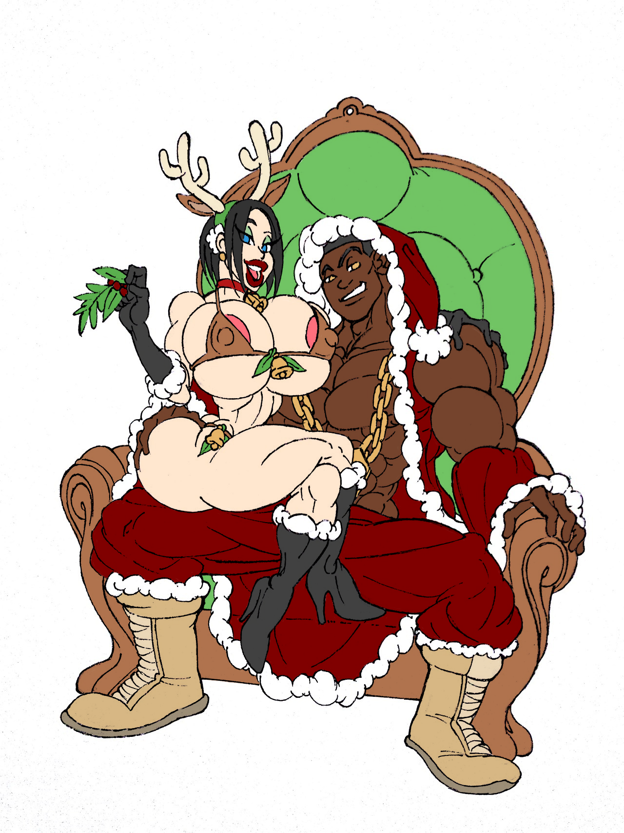 Original Character (Christmas) Rule 34 Image