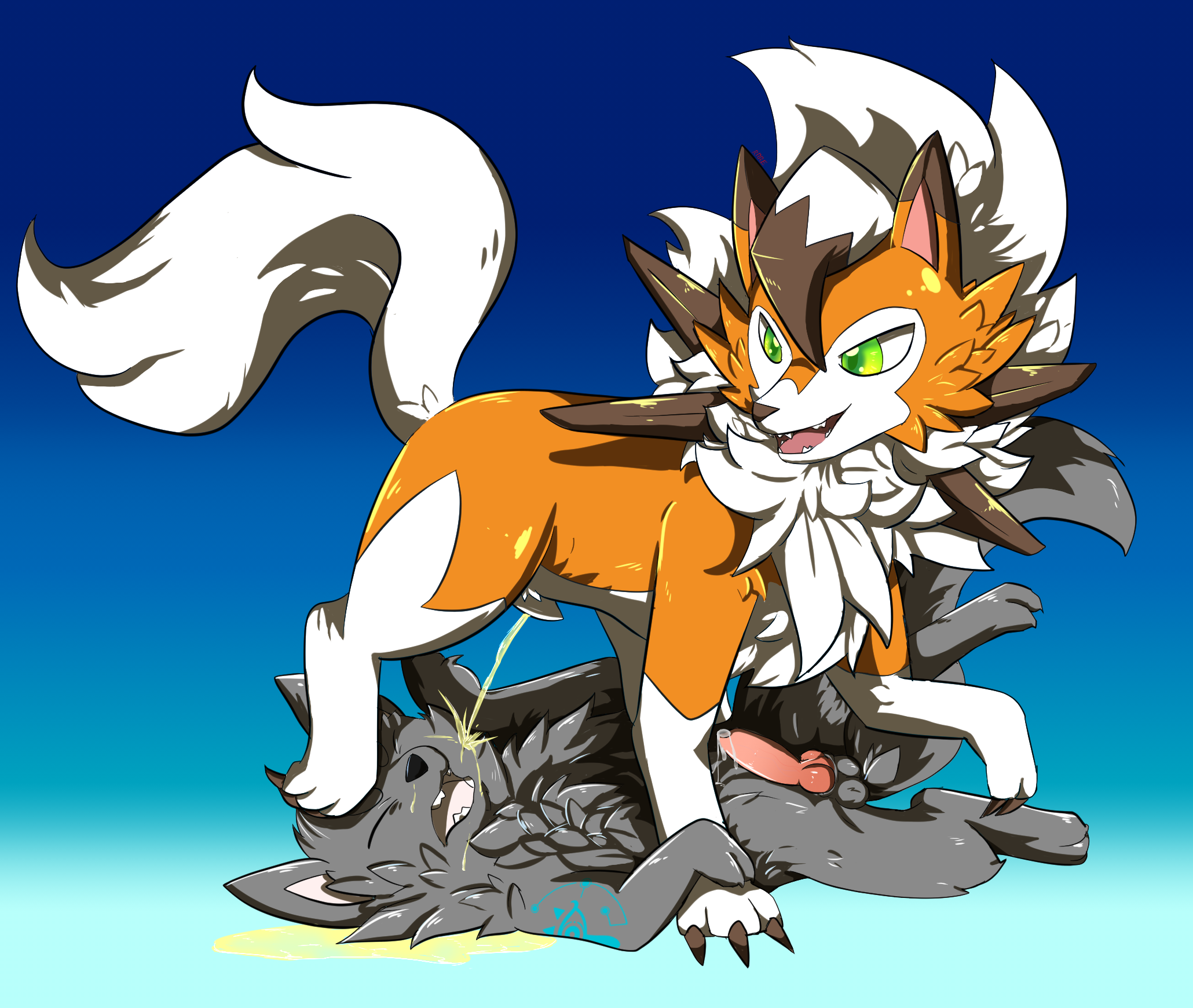 Dusk Lycanroc (Nintendo) Rule 34 Image