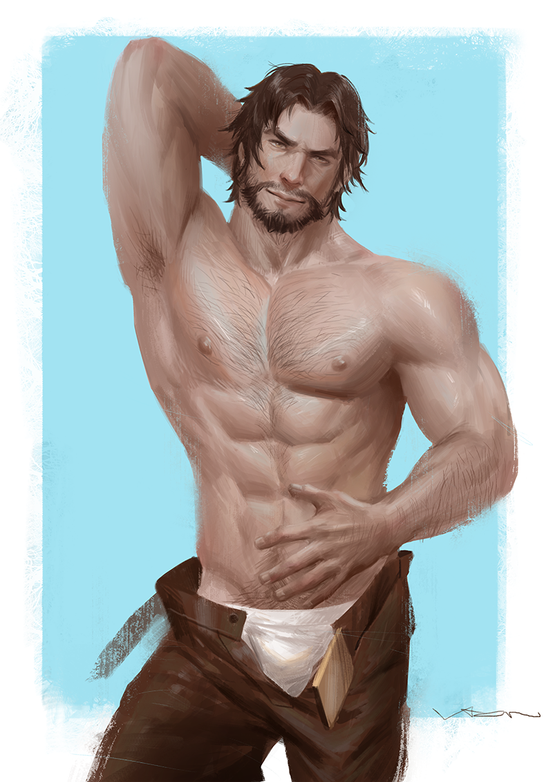 Cole Cassidy (Blizzard Entertainment) Rule 34 Image