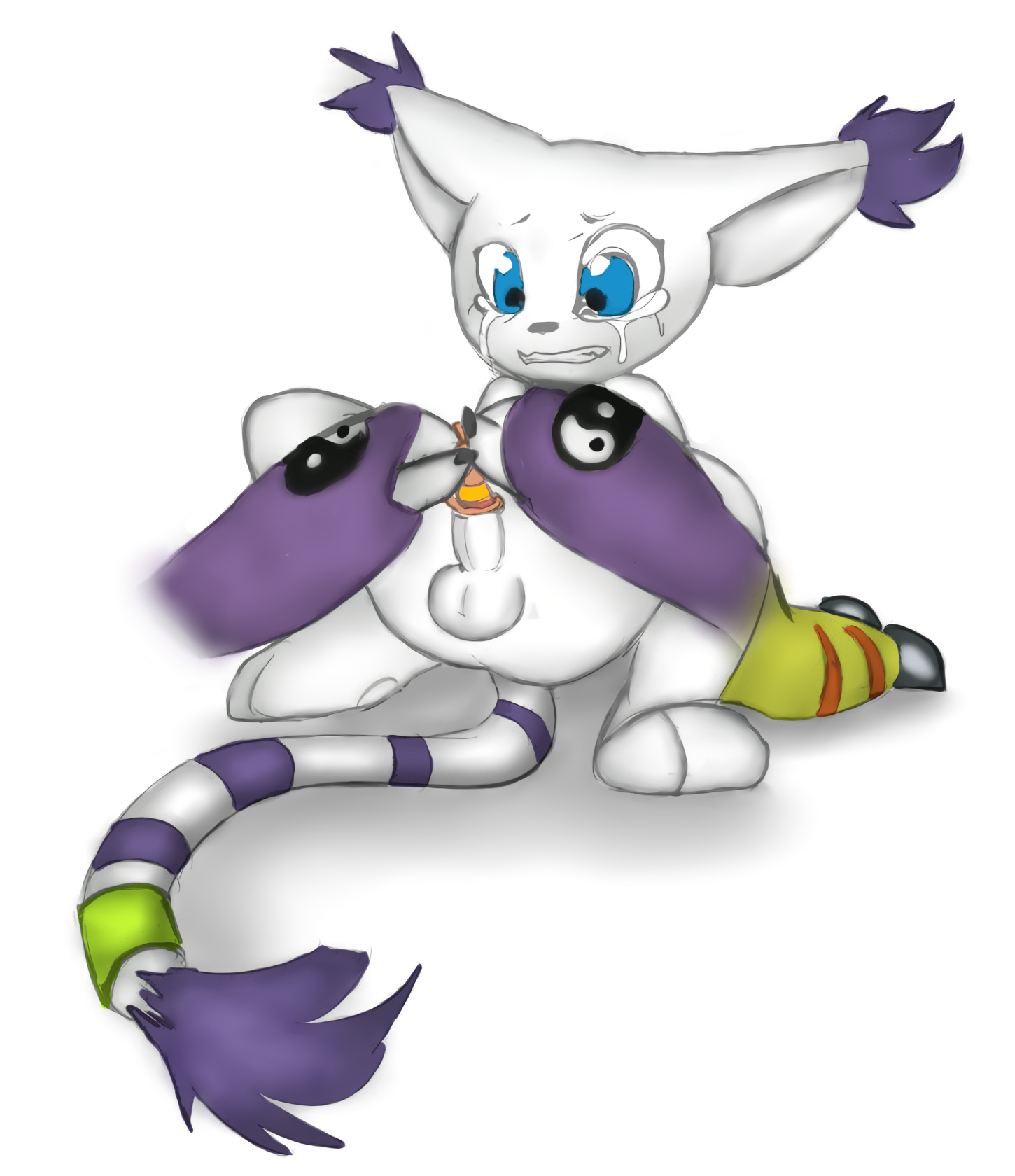 Gatomon (Digimon) Rule 34 Image