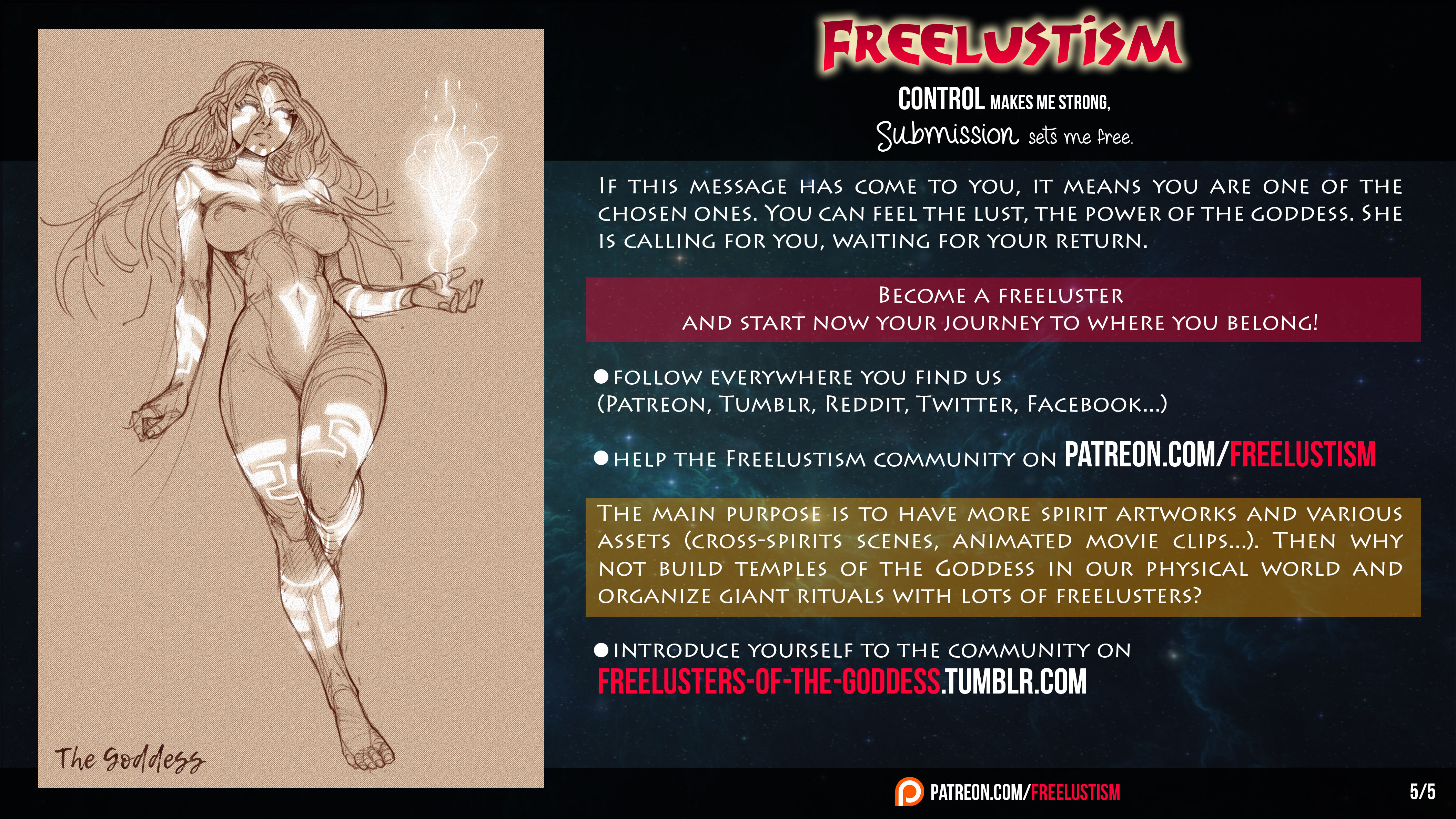 The Goddess (Freelustism) Rule 34 Image