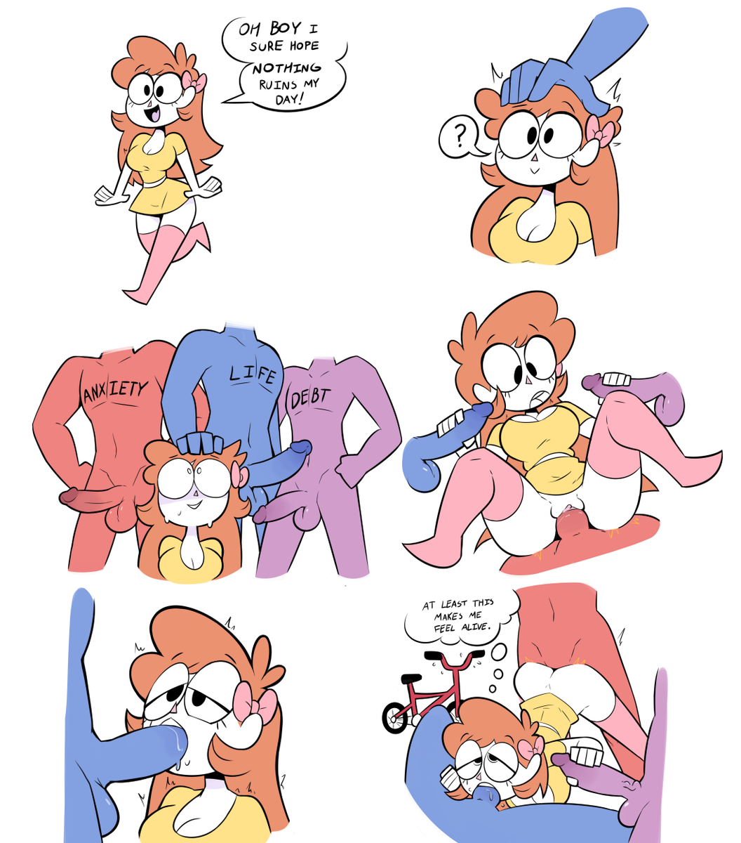 Anxiety (Personification) Rule 34 Image