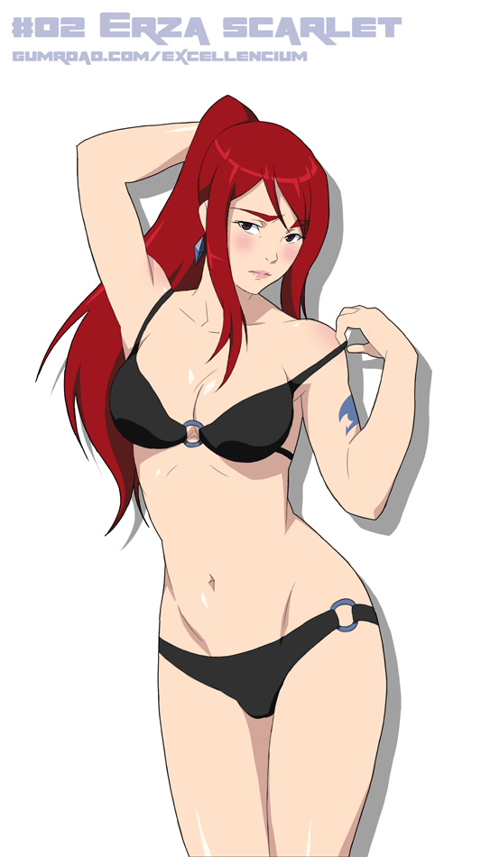 Erza Scarlet (Fairy Tail) Rule 34 Image