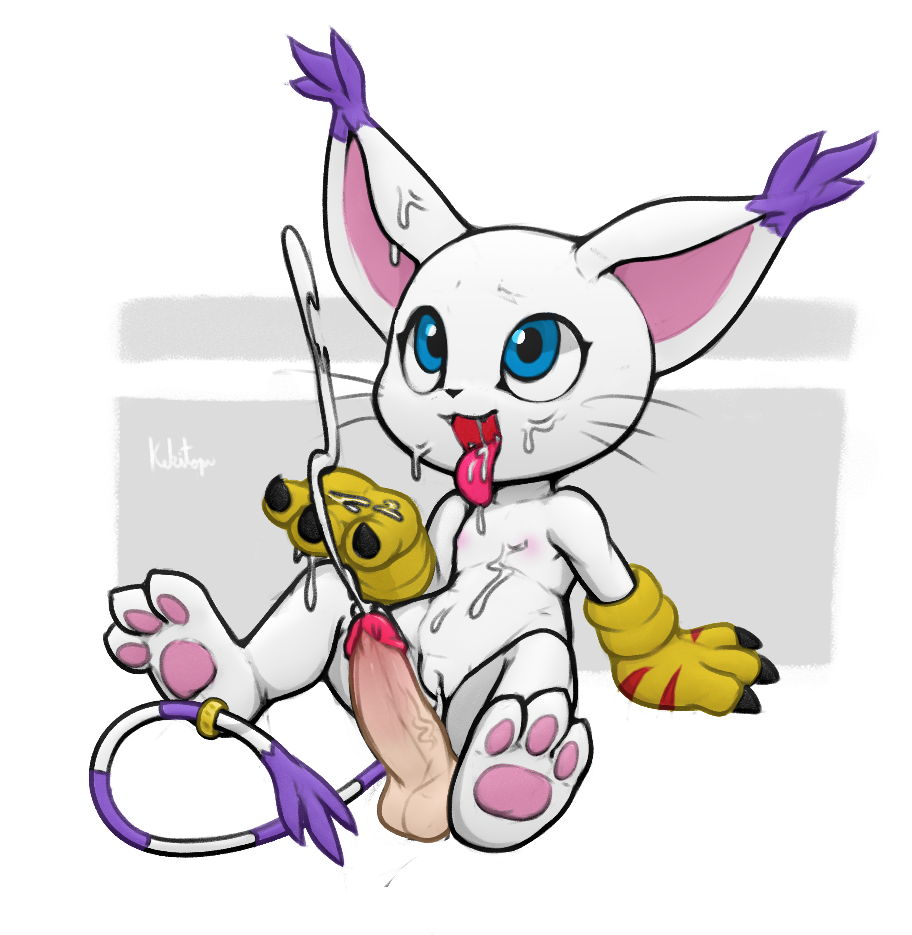 Gatomon (Digimon) Rule 34 Image
