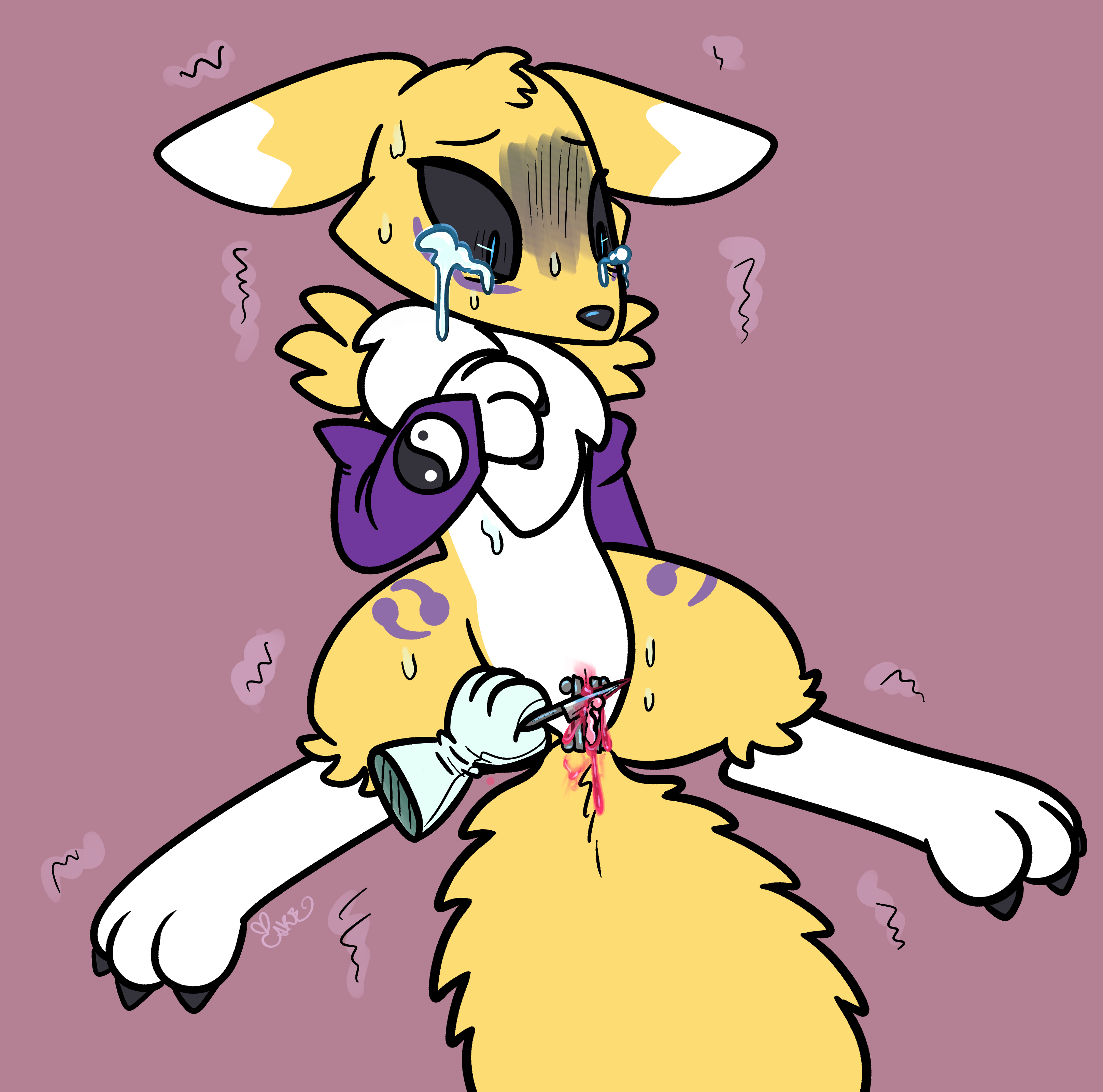 Renamon (Digimon) Rule 34 Image