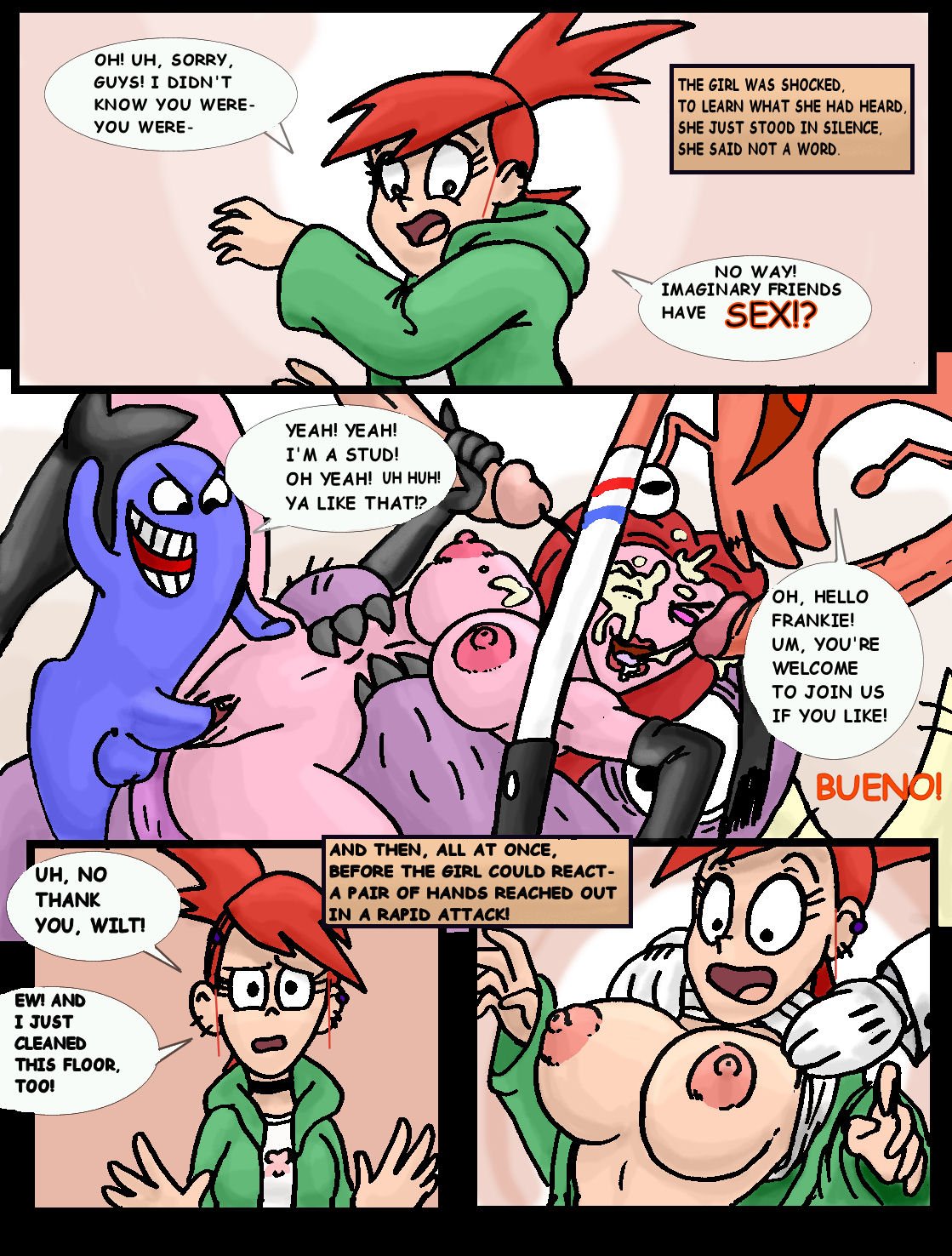 Bloo (Cartoon Network) Rule 34 Image