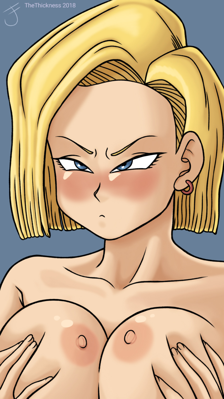 Android 18 (Dragon Ball) Rule 34 Image