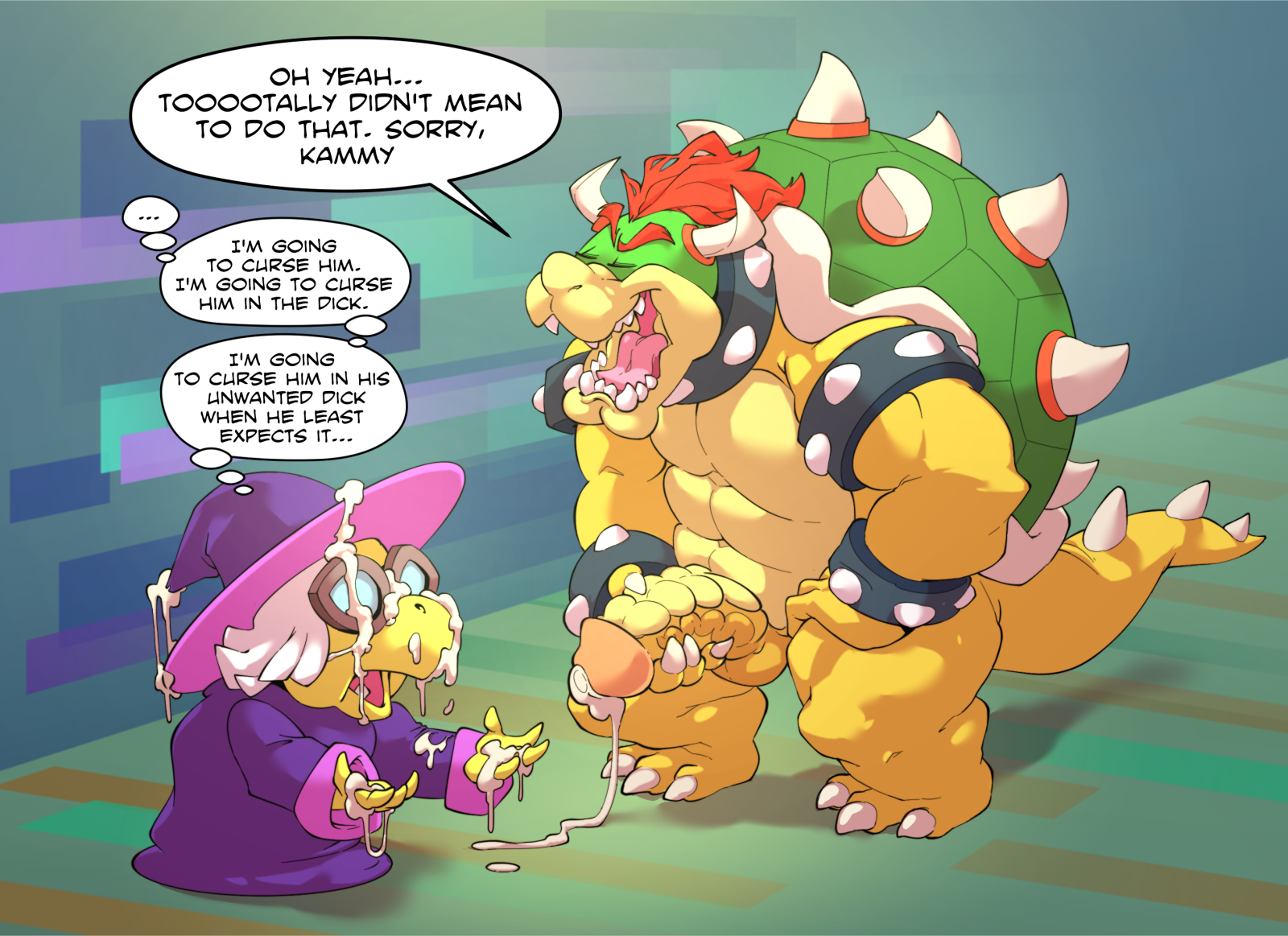Bowser (Mario (Series)) Rule 34 Image