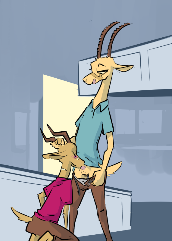 Bucky Oryx-Antlerson (Disney) Rule 34 Image