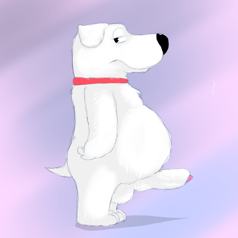 Brian Griffin (Family Guy) Rule 34 Image