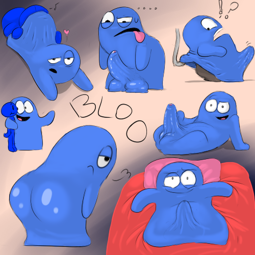 Bloo (Cartoon Network) Rule 34 Image