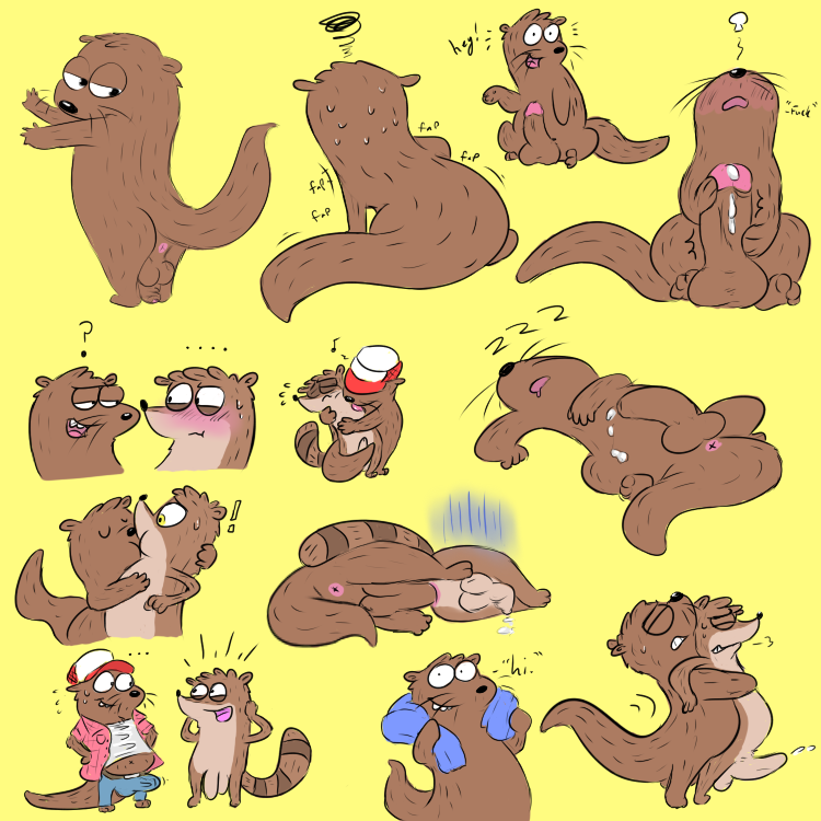 Rigby (Cartoon Network) Rule 34 Image