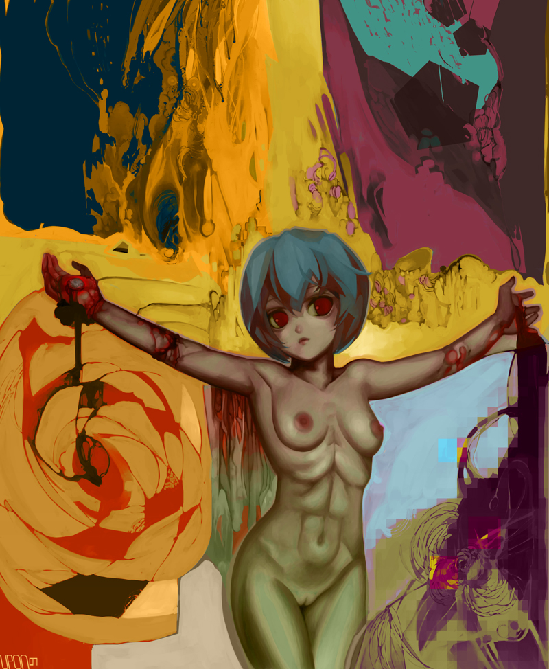 Rei Ayanami (Neon Genesis Evangelion) Rule 34 Image