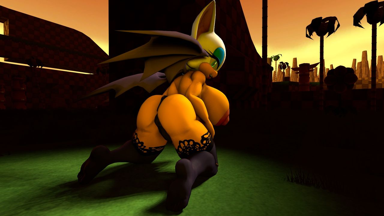 Rouge The Bat (Sega) Rule 34 Image