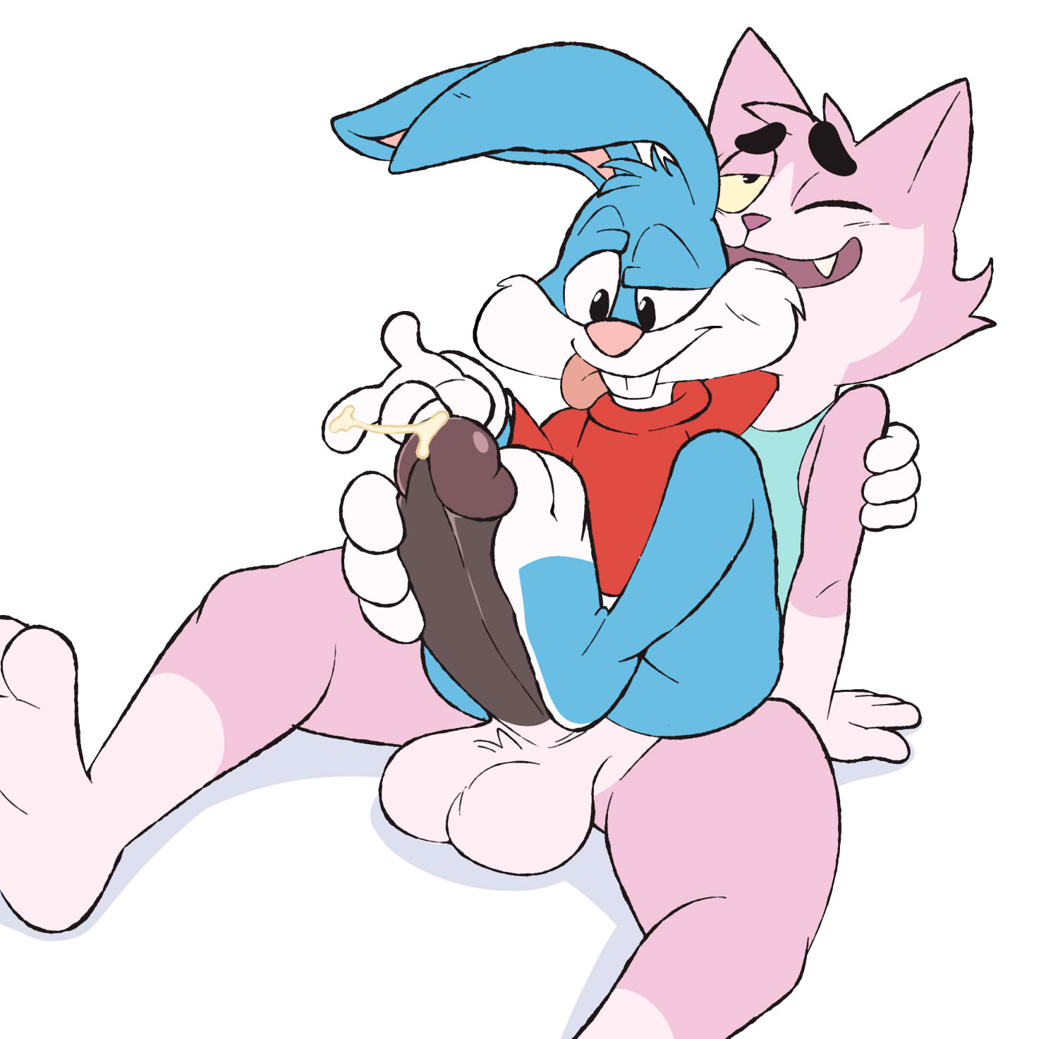 Buster Bunny (Tiny Toon Adventures) Rule 34 Image