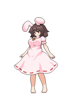 Tewi Inaba (Touhou) Rule 34 Image