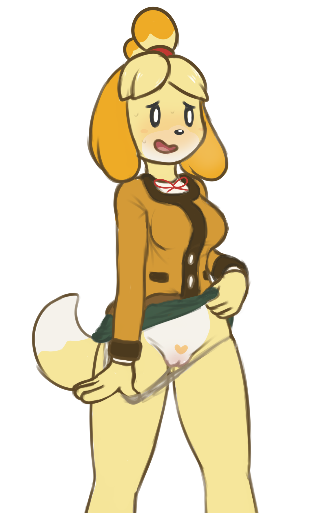 Isabelle (Animal Crossing) Rule 34 Image