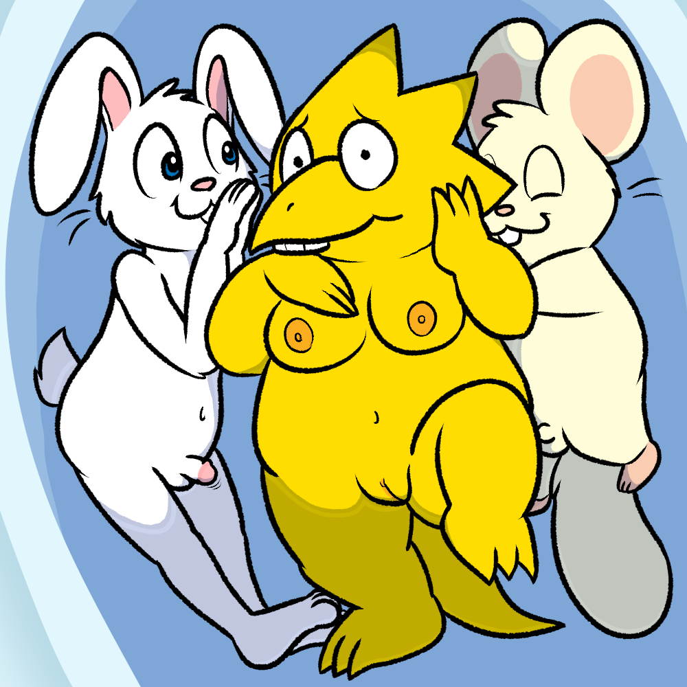 Alphys (Undertale) Rule 34 Image