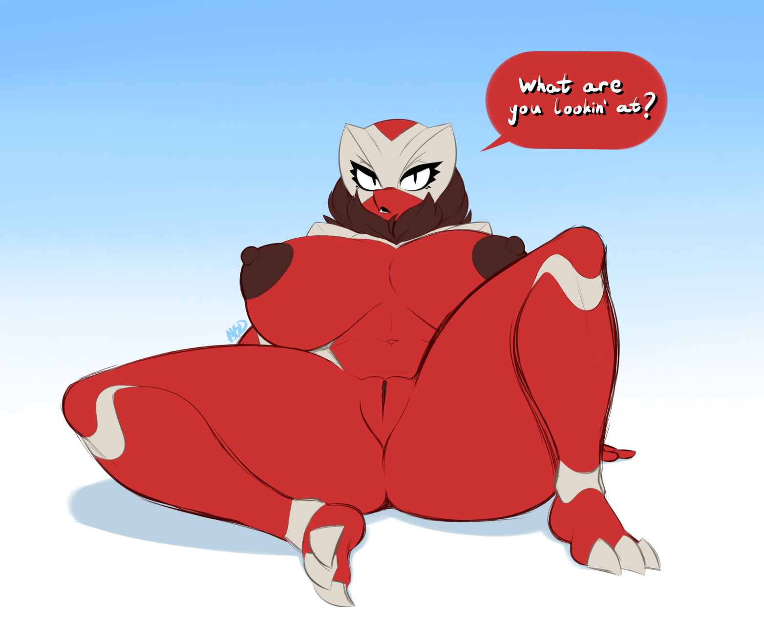 Calamity (Averyshadydolphin) Rule 34 Image