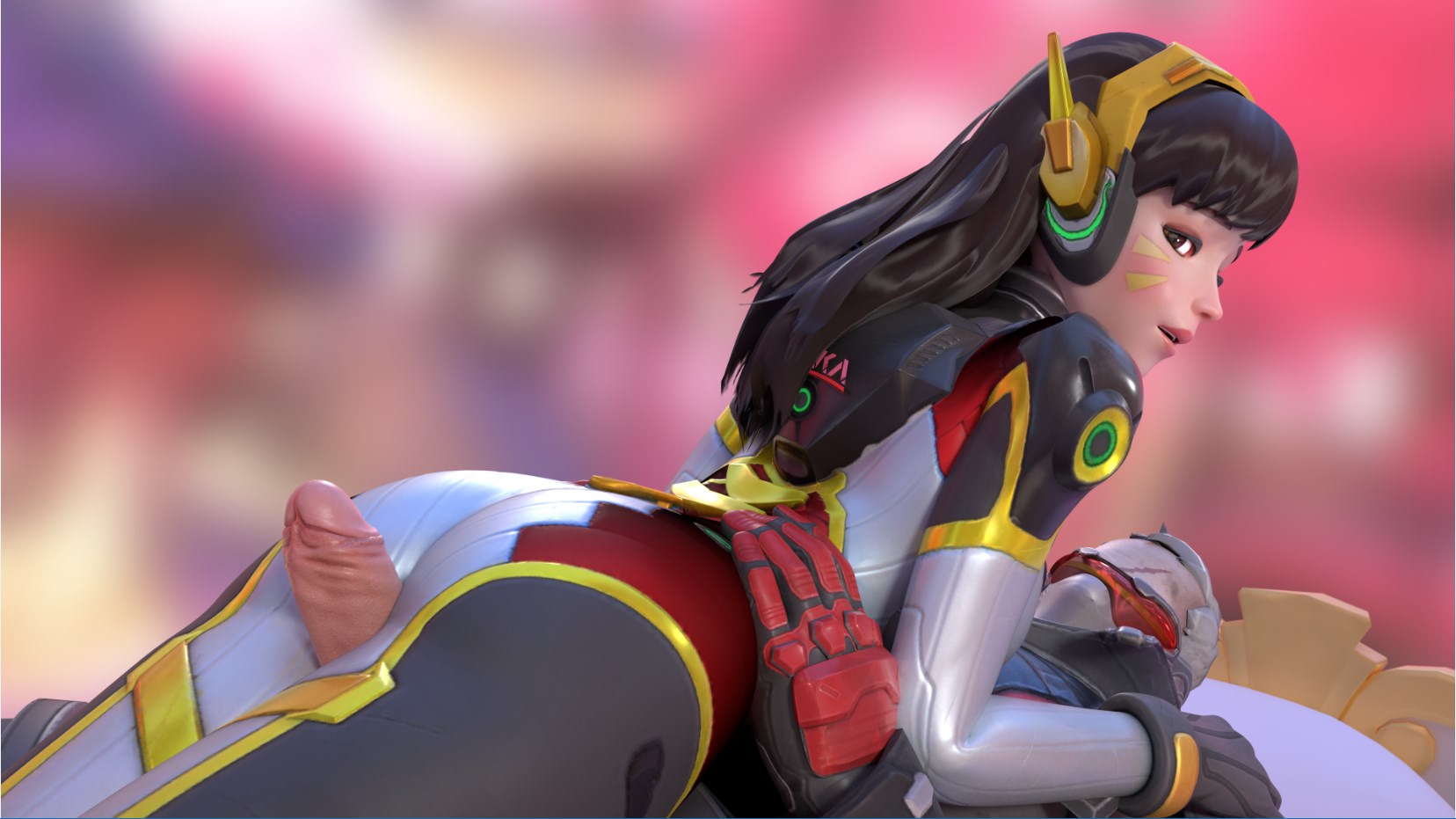 Carbon Fiber D.Va (Overwatch) Rule 34 Image